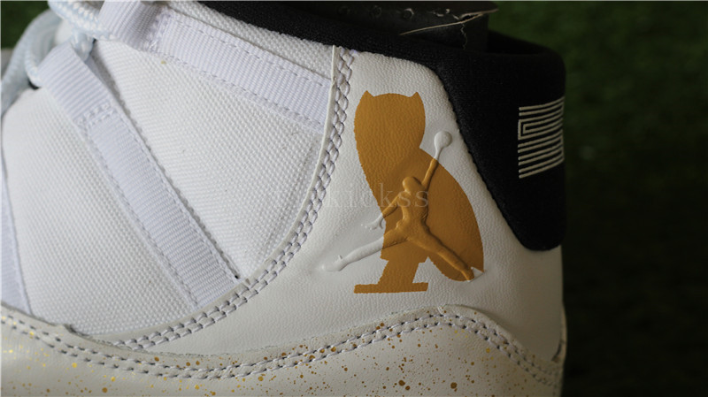 Authentic Air Jordan 11 Retro OVO White